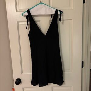 Princess Polly Black V-Neck Dress